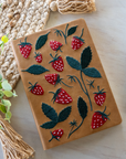 Elana's Berries Embroidered Journal