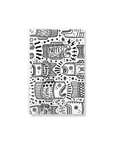 Fish Outlines Classic Layflat Notebook
