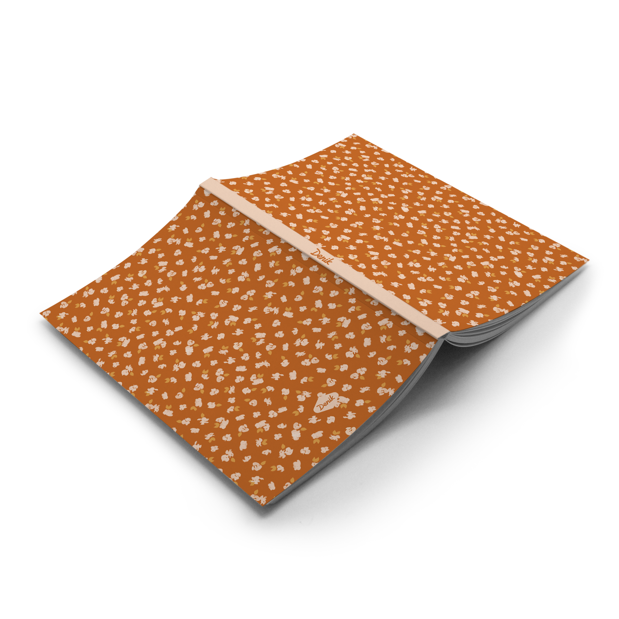 Tossed Wildflowers Classic Layflat Notebook