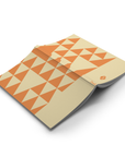 Geometric Triangles Classic Layflat Notebook