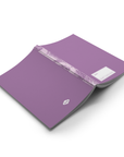 Purple Halftone Classic Layflat Notebook