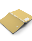 Yellow Halftone Classic Layflat Notebook