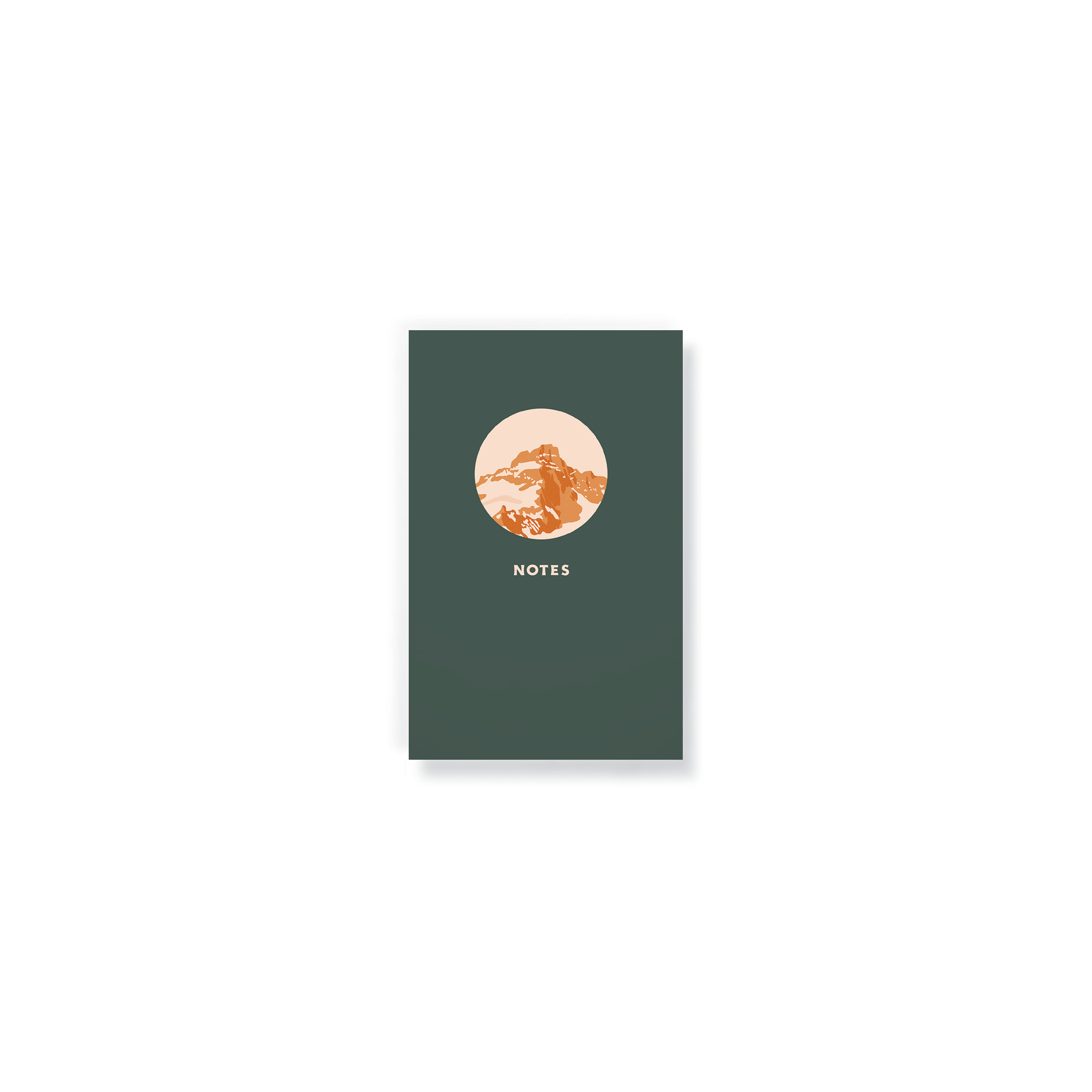 Mountain Peak Pocket Notebook