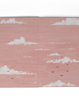 Swans Hardcover Embroidered Notebook Journal