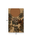 Summer Moon Kraft Layflat Notebook