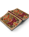 Purple Wings Kraft Layflat Notebook