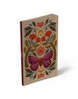 Purple Wings Kraft Layflat Notebook