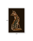 Coyote Mirage Kraft Layflat Notebook