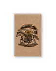 Wild West Kraft Layflat Notebook