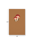 Golden Mushrooms Classic Layflat Notebook