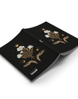 Celestial Flowers Gold Foil Classic Layflat Notebook