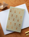 Daisy Chain Copper Foil Classic Layflat Notebook