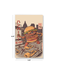 Burgerzilla Classic Layflat Notebook