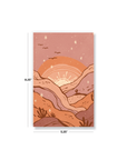 Desert Sunset Classic Layflat Notebook