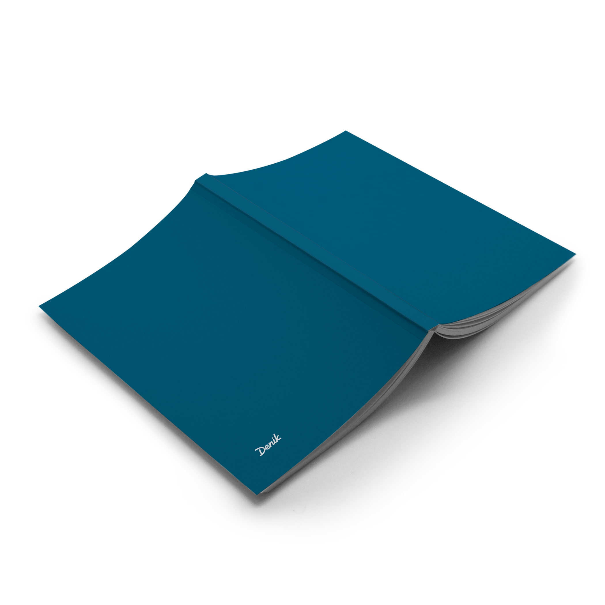 Midnight Blue Layflat Notebook | Denik