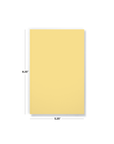 Lemon Zest Layflat Notebook
