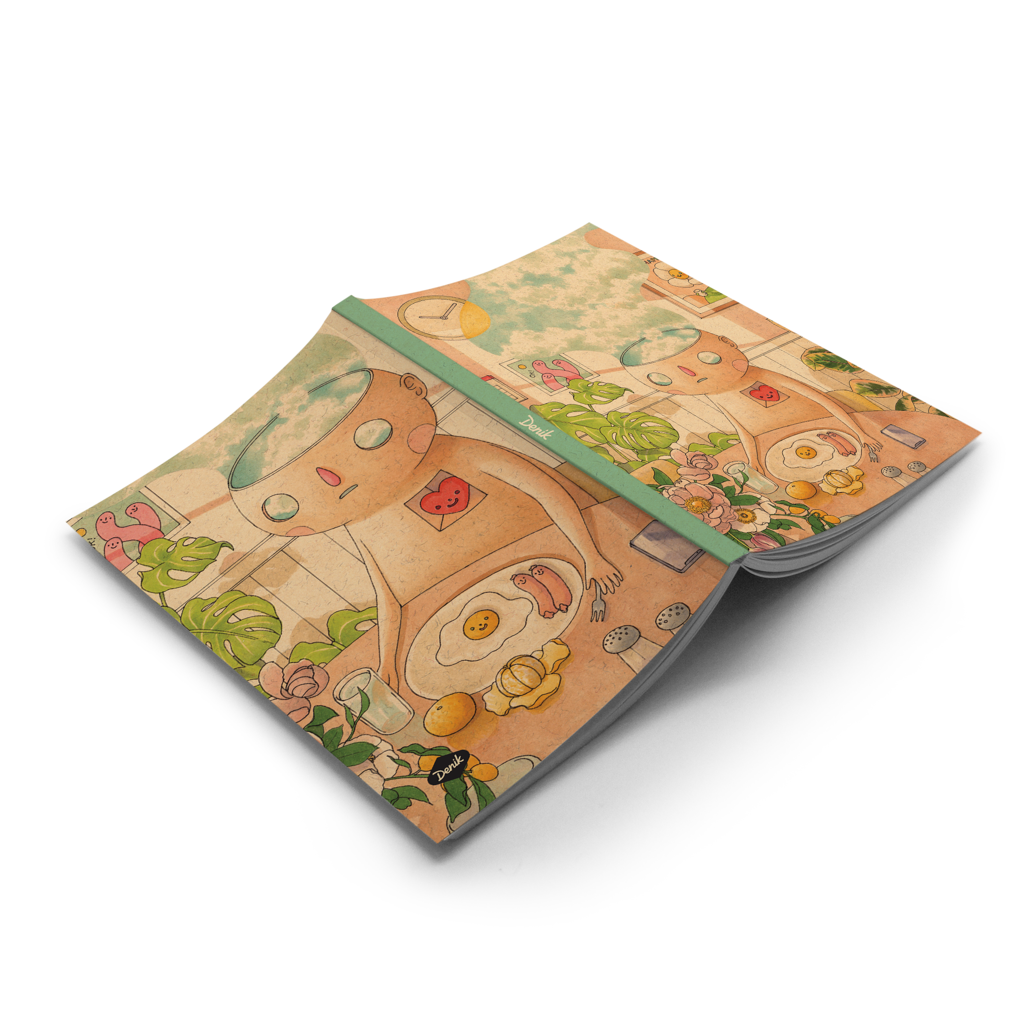 Happy Classic Layflat Notebook