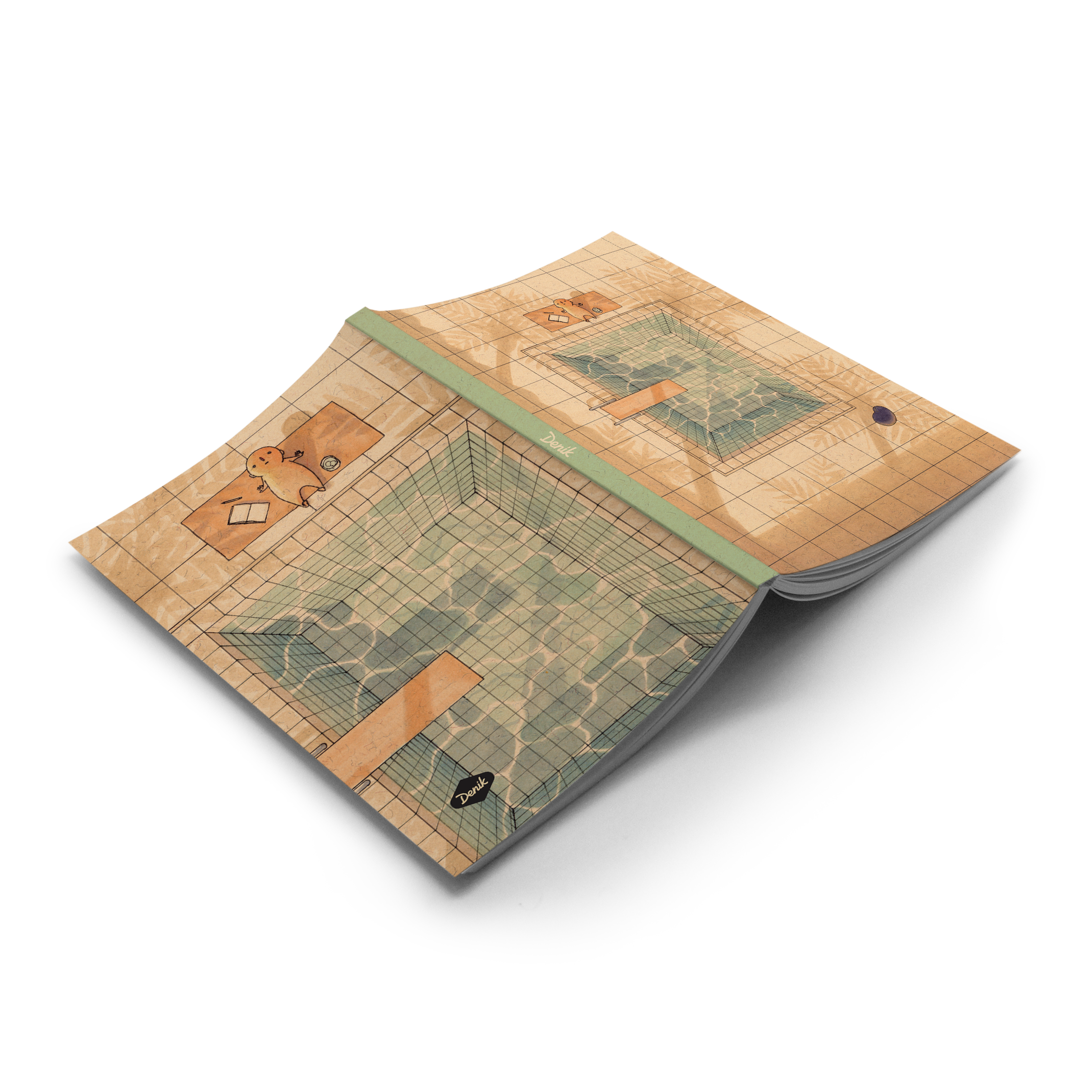 Palm Shadows Classic Layflat Notebook