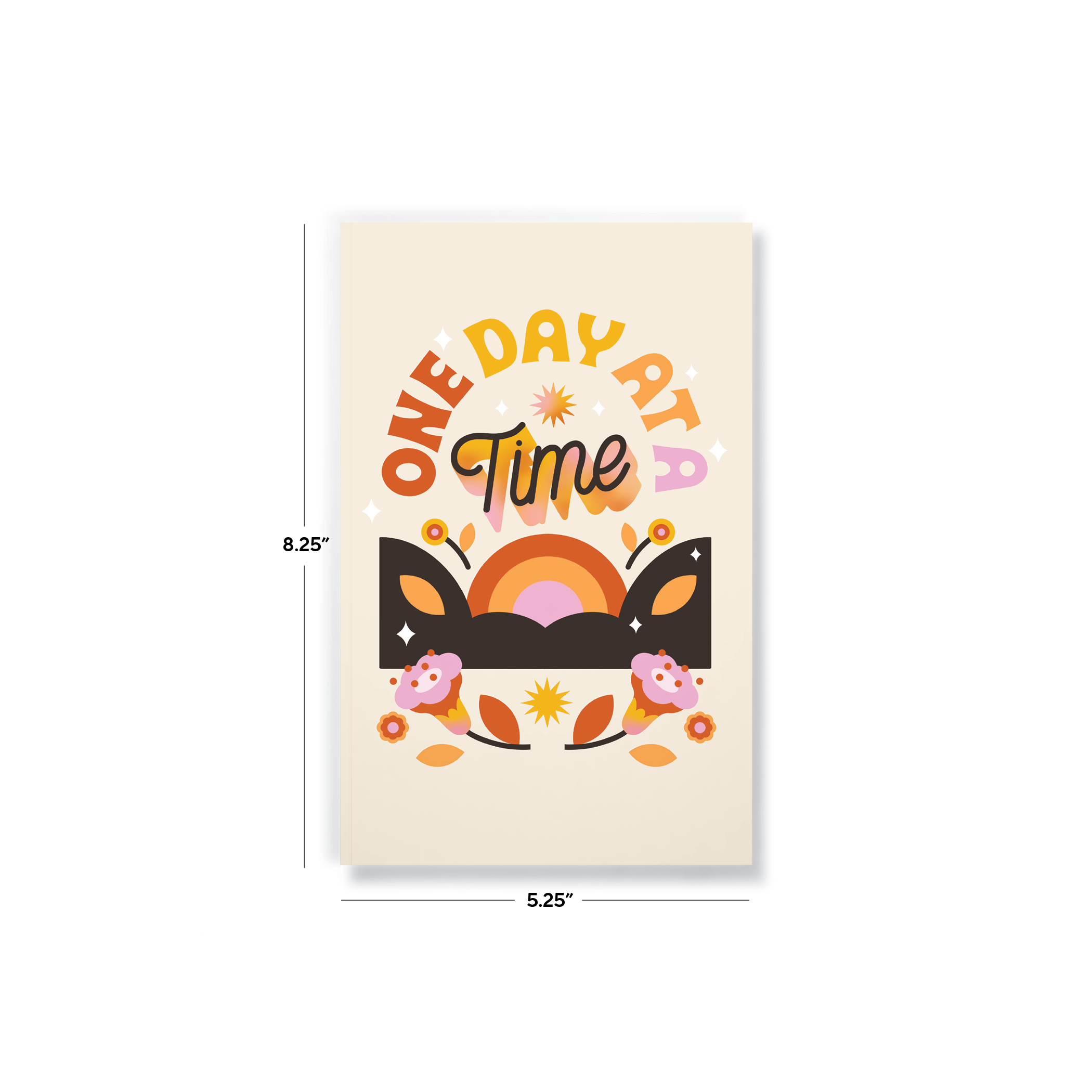 One Day at a Time Layflat Classic Notebook