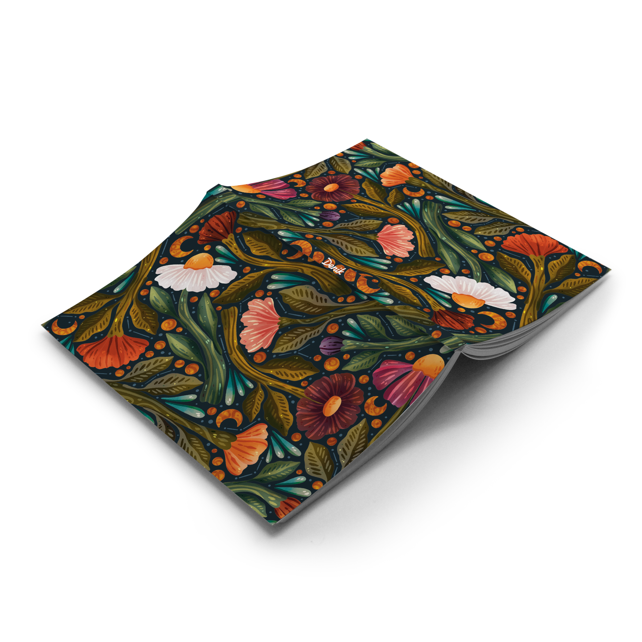 Nightsky Floral Classic Layflat Notebook