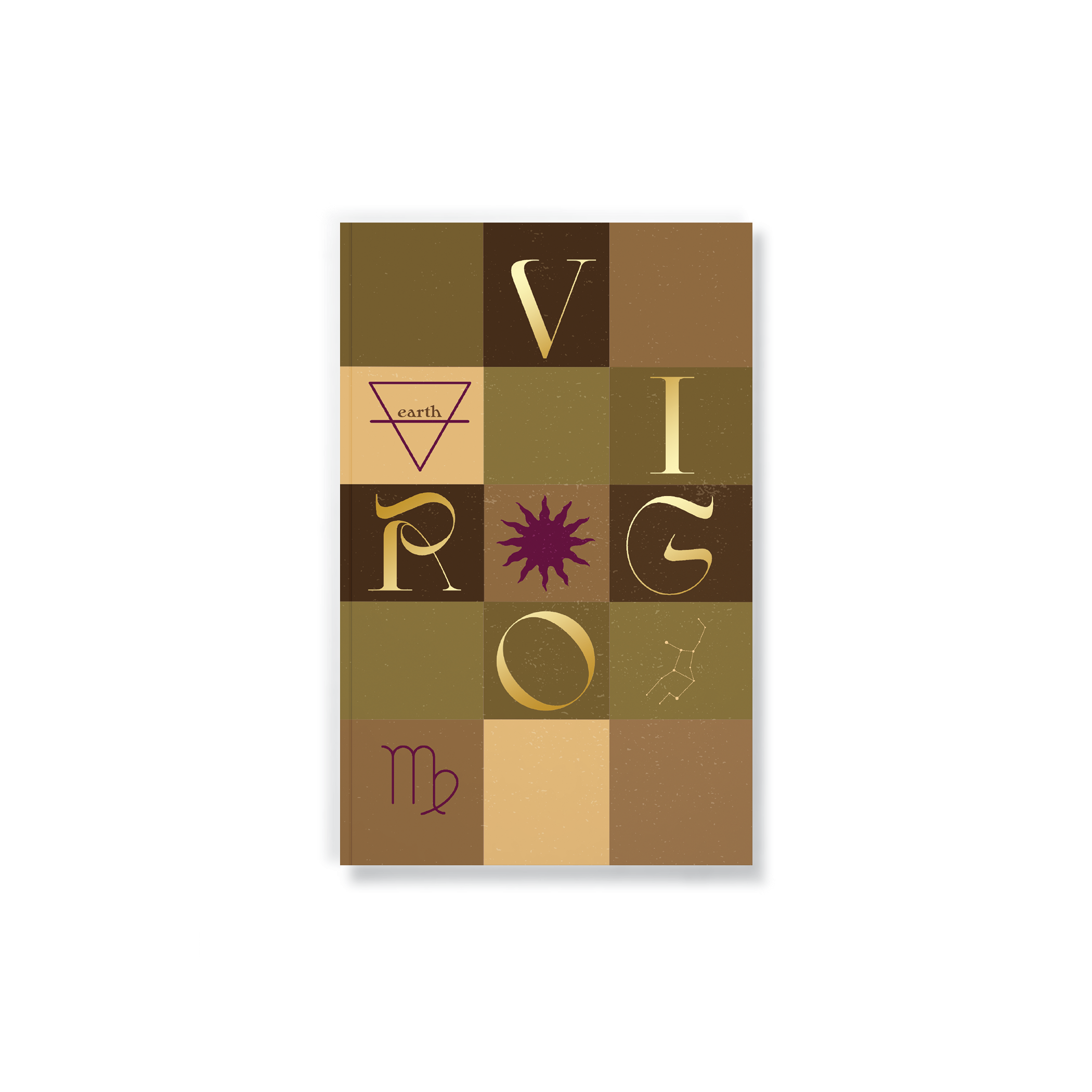 Virgo Grid Classic Layflat Notebook