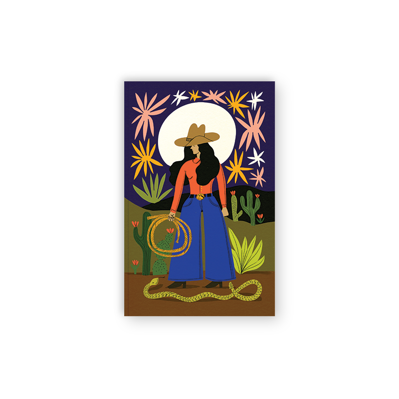 Desert Cowgirl Classic Layflat Notebook