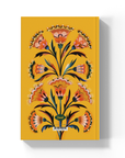 Golden Floral Classic Layflat Notebook