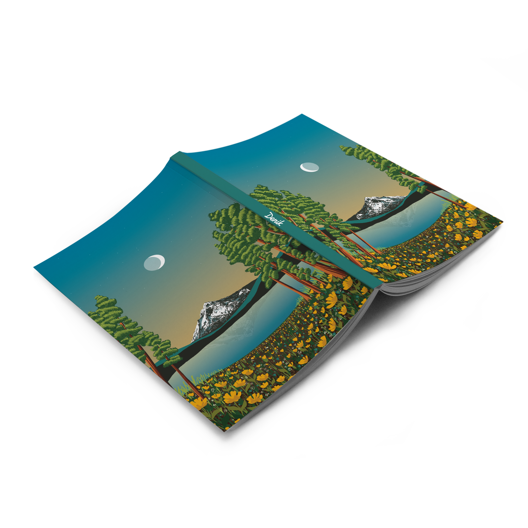 Ponderosas Classic Layflat Notebook