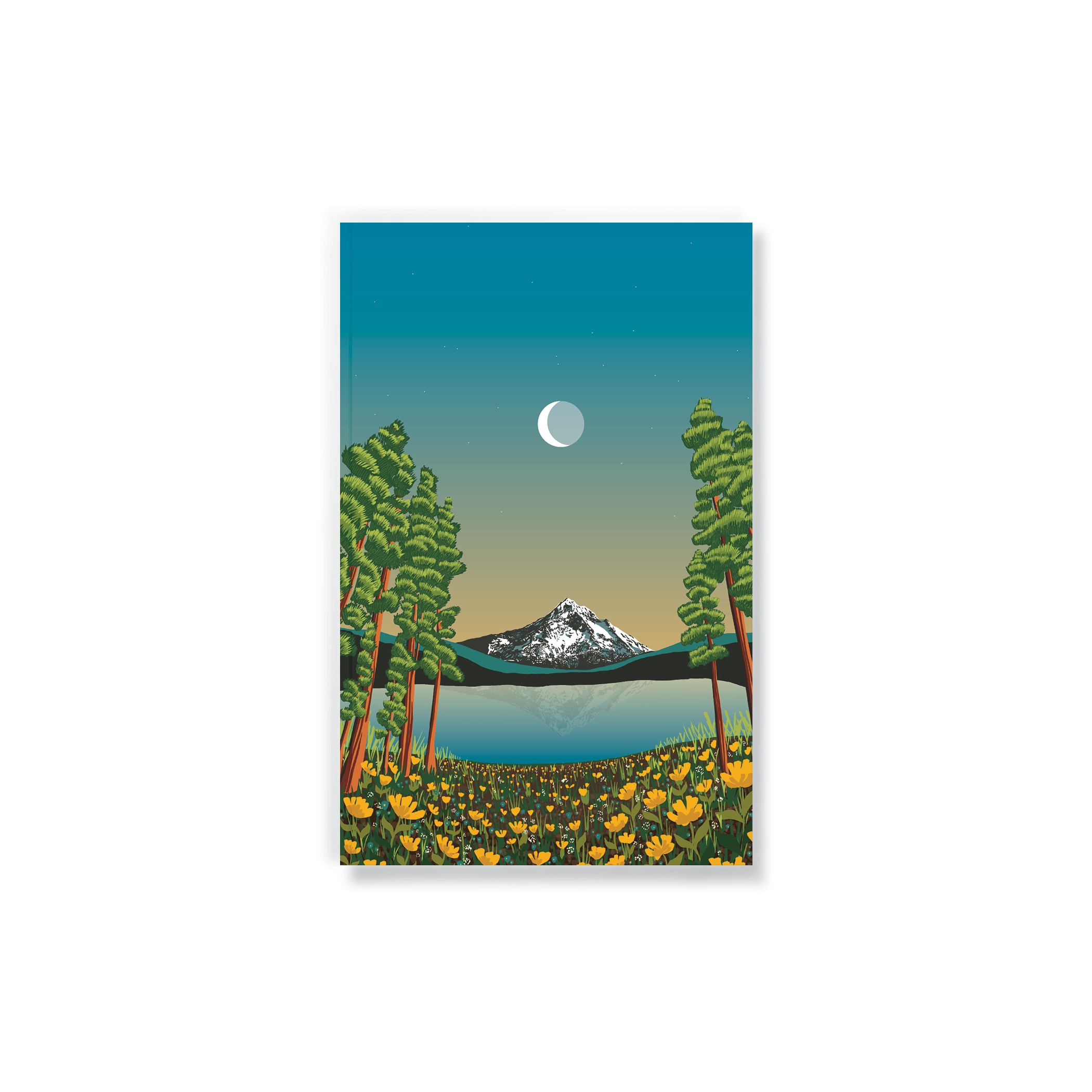 Ponderosas Classic Layflat Notebook