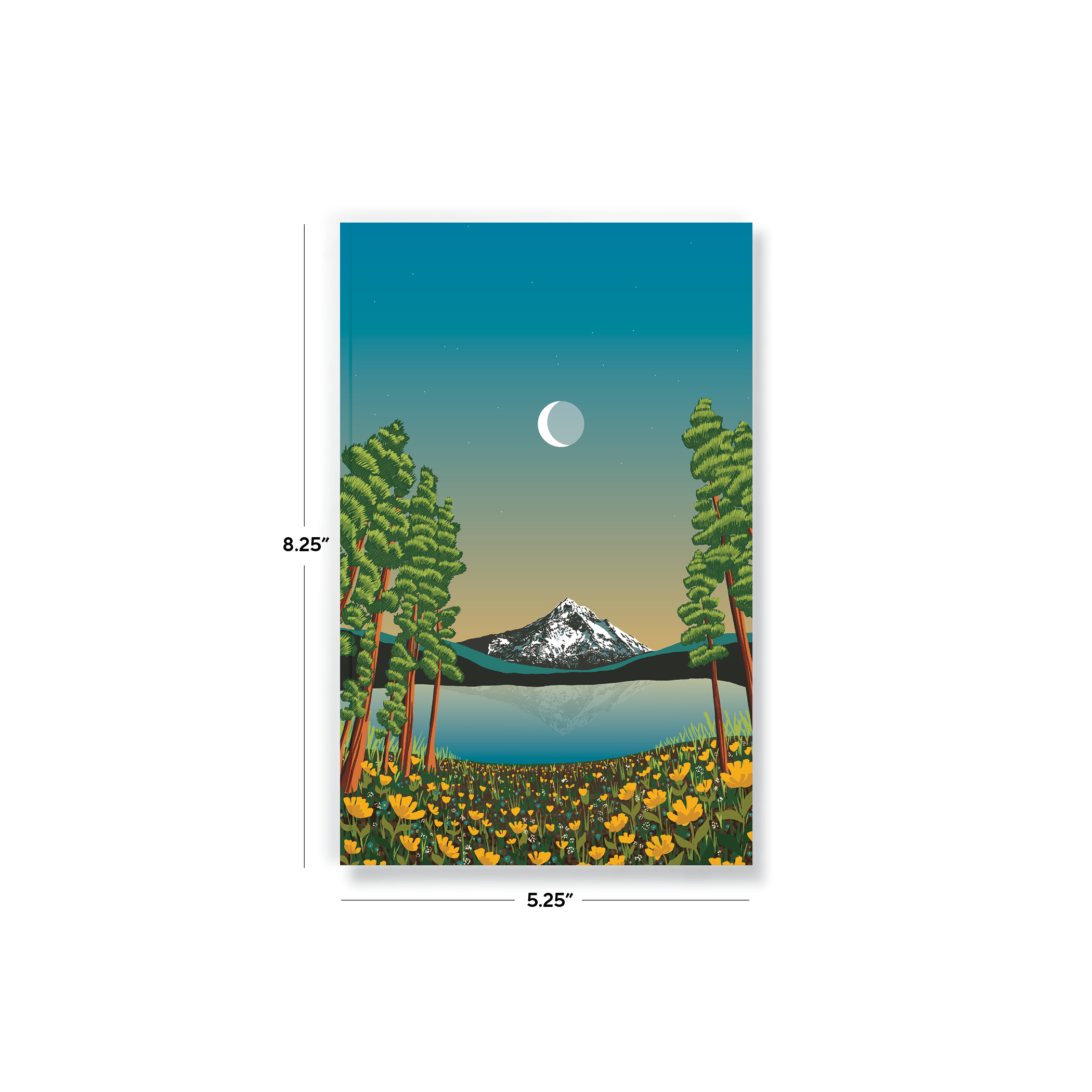 Ponderosas Classic Layflat Notebook