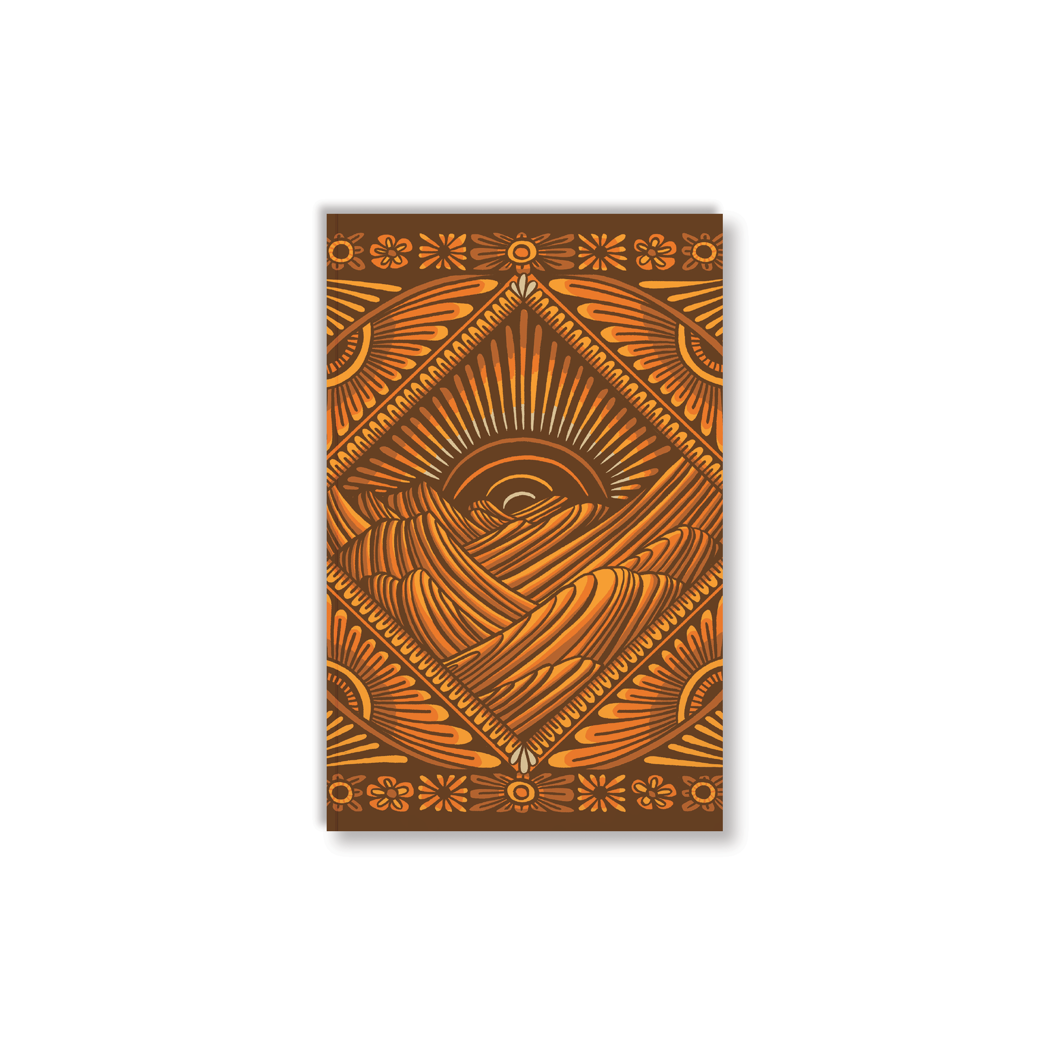 Golden Peaks Classic Layflat Notebook