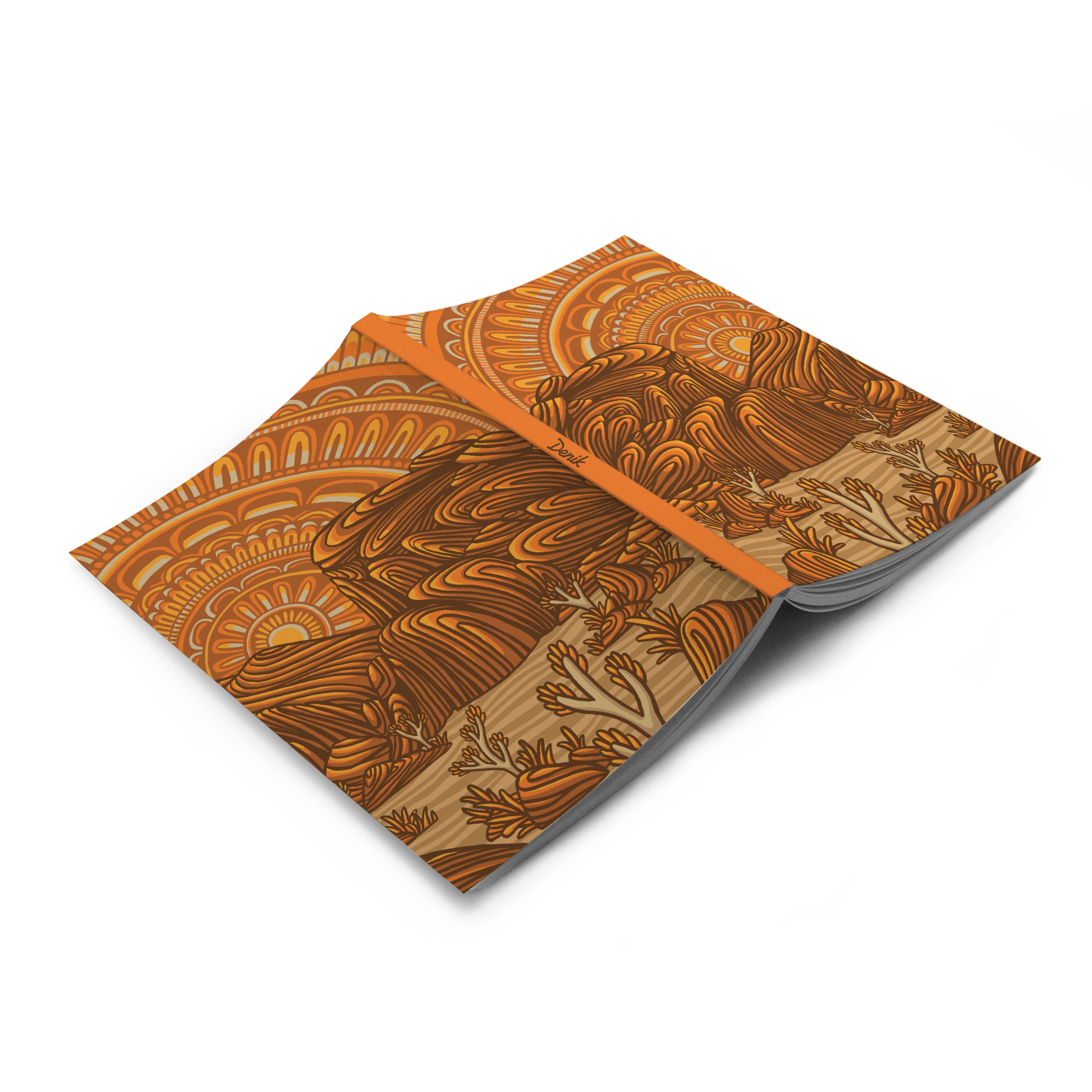 Sunset Sierra Classic Layflat Notebook