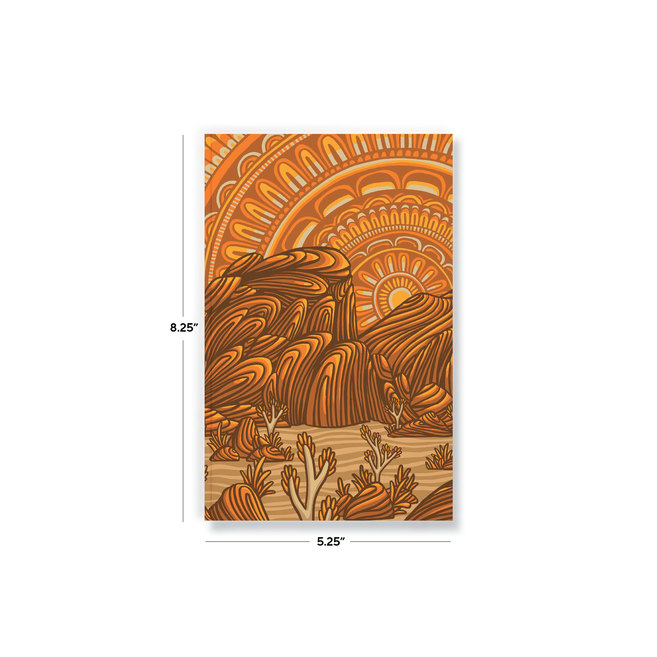 Sunset Sierra Classic Layflat Notebook