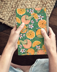 Orange Orchard Classic Layflat Notebook