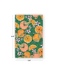 Orange Orchard Classic Layflat Notebook