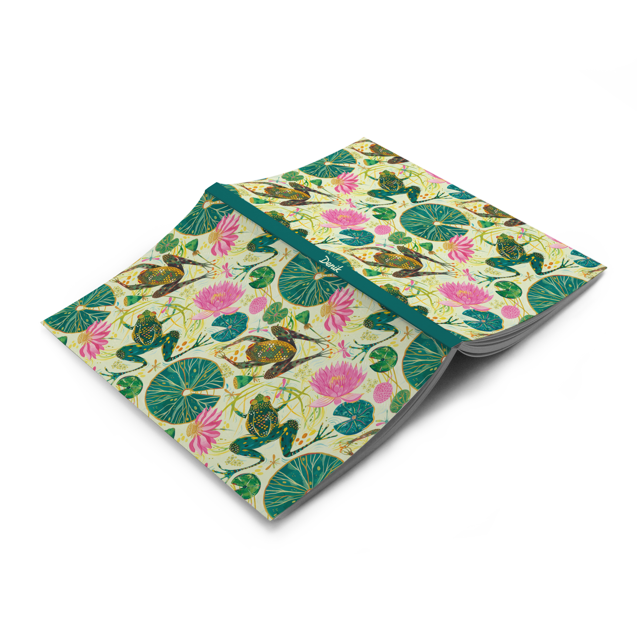 Leap Year Frogs Classic Layflat Notebook | Denik