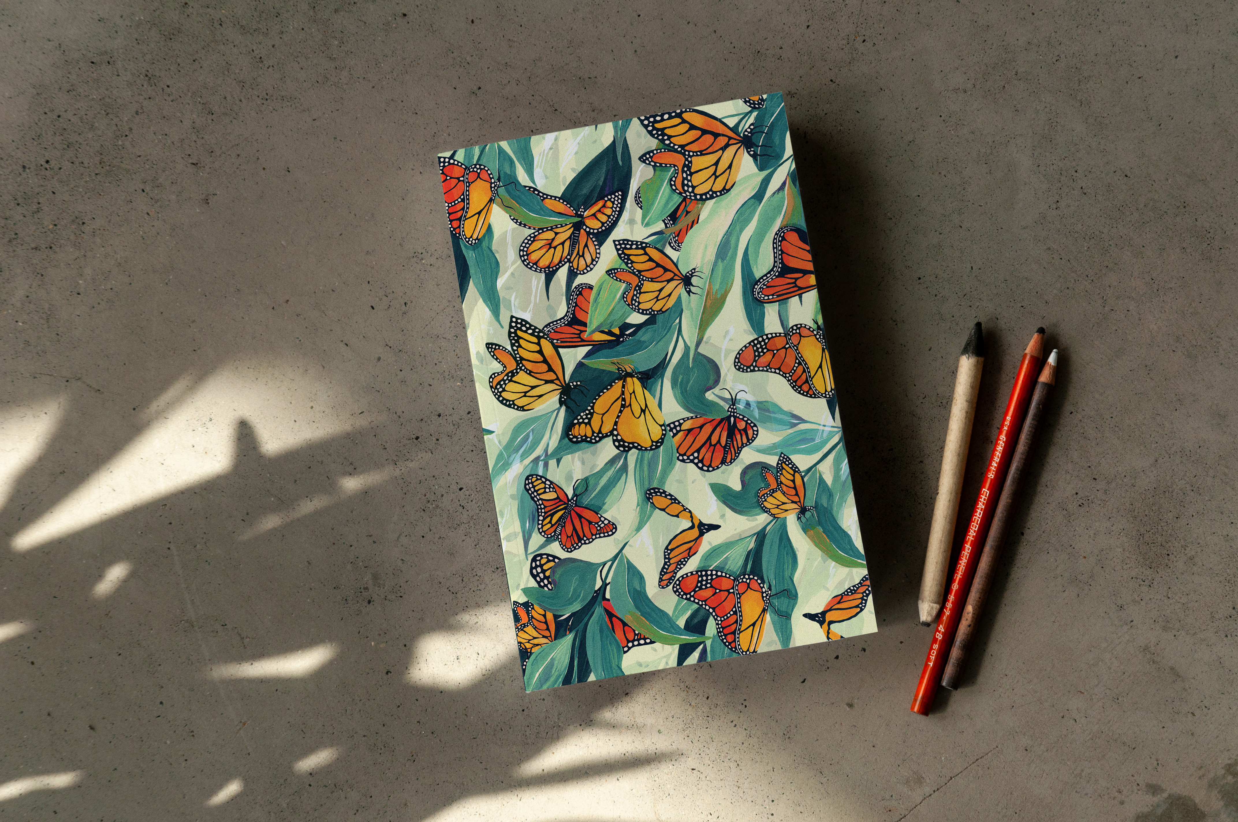 The Monarch Classic Layflat Notebook