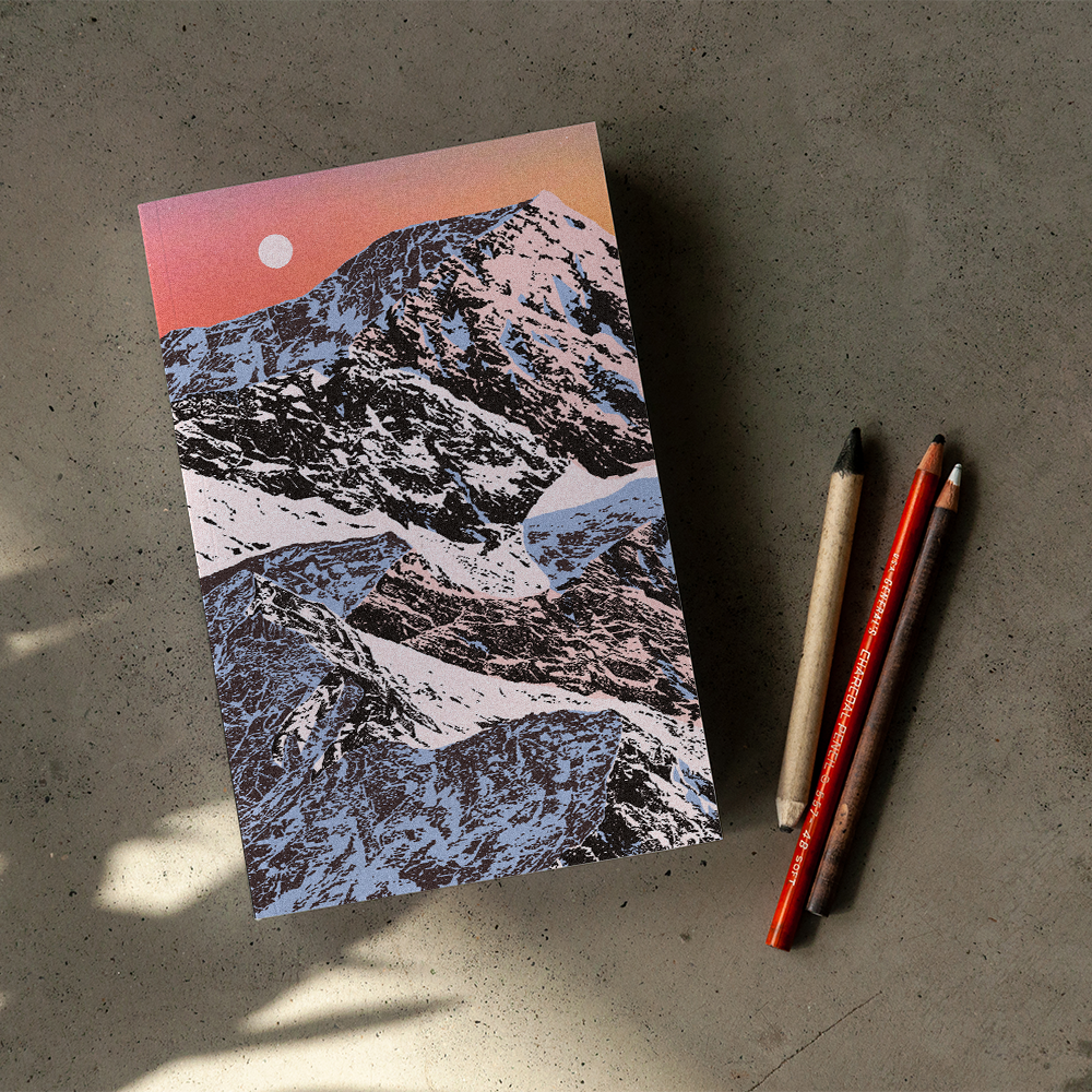 Sunset Mountain Classic Layflat Notebook