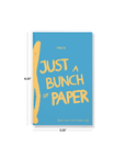 Just A Bunch Of Paper Classic Layflat Notebook