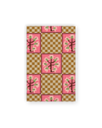 Checker Orchid Classic Layflat Notebook