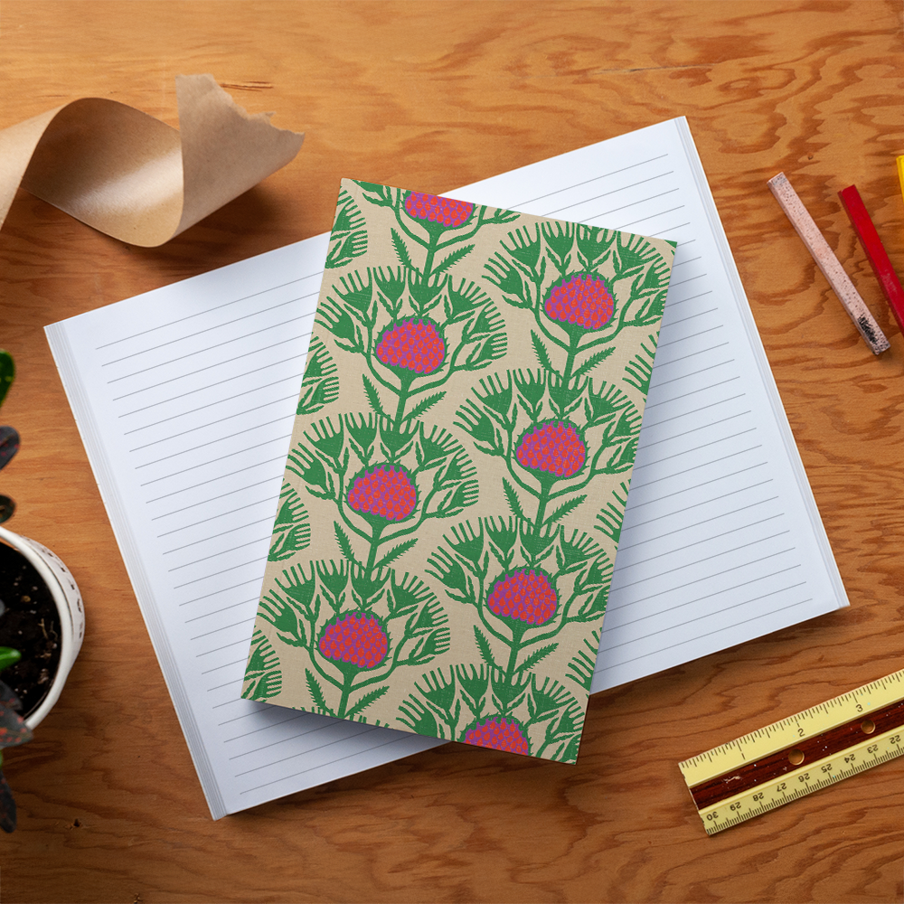 Sea Holly Classic Layflat Notebook