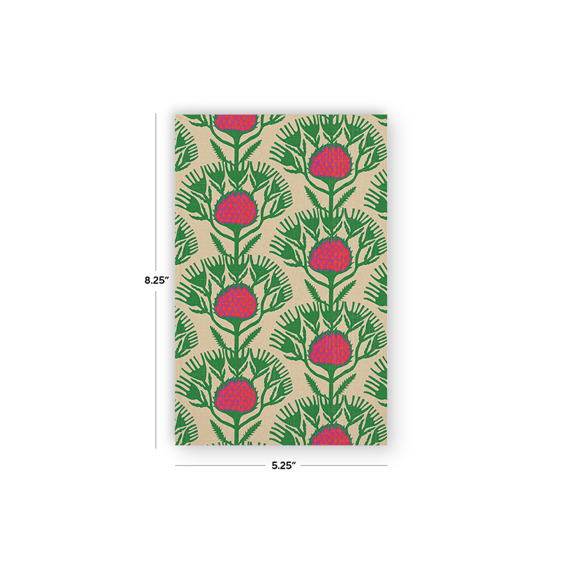 Sea Holly Classic Layflat Notebook