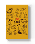 I Heart Dogs Classic Layflat Notebook