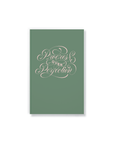 Progress Over Perfection Layflat Notebook