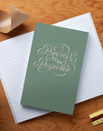 Progress Over Perfection Layflat Notebook