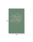 Progress Over Perfection Layflat Notebook