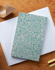Green Meadow Bunnies Layflat Notebook