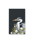 Grey Heron Layflat Classic Notebook