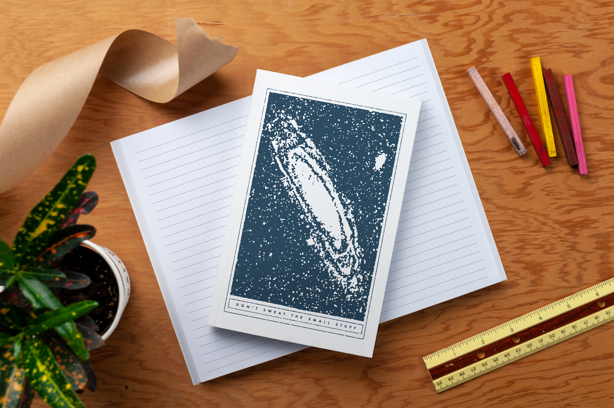 Don't Sweat the Small Stuff Classic Layflat Notebook