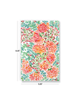 Tropical Wildflowers Classic Layflat Notebook